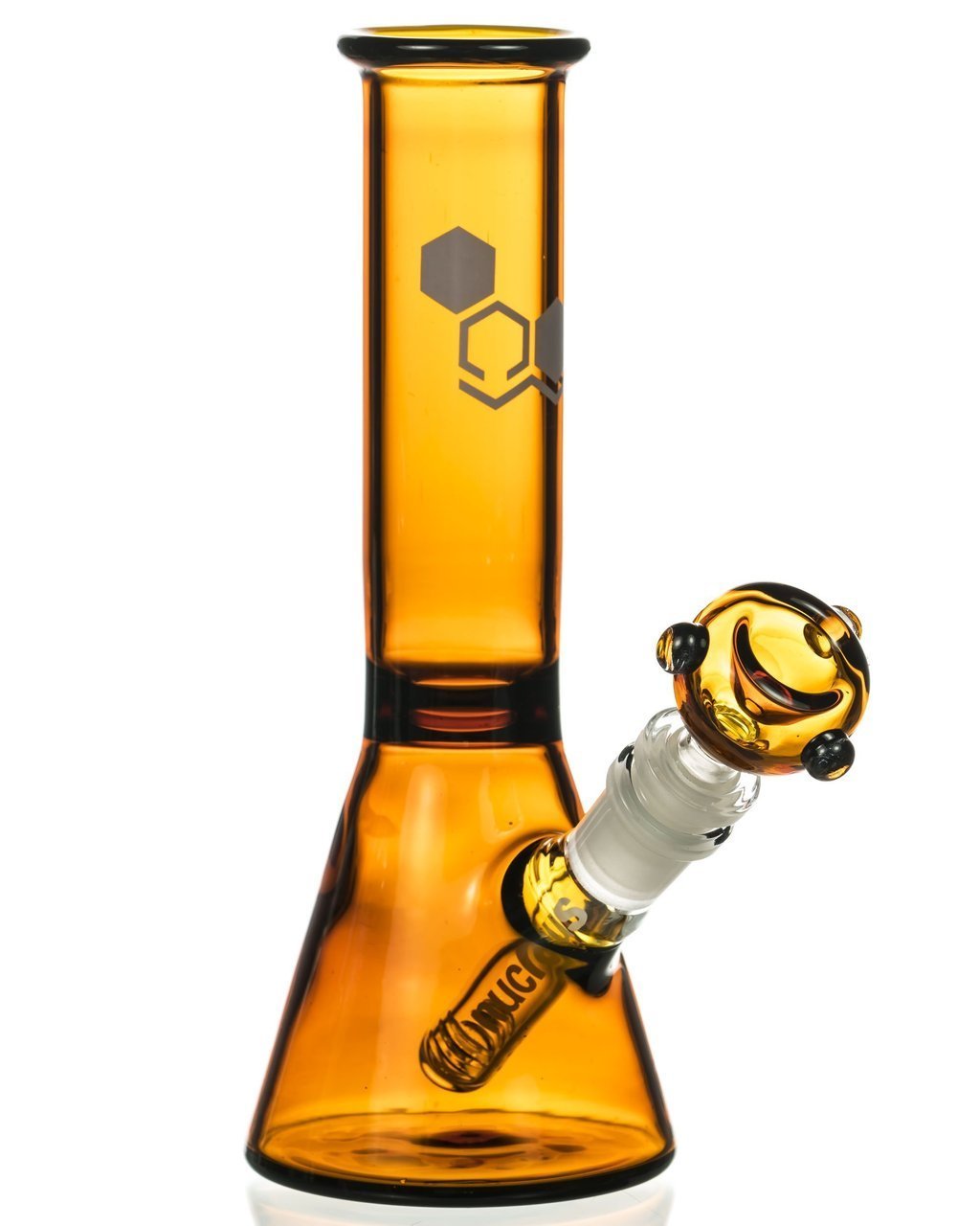 NU-BKR6-CL_10_1024x_f0bce836-9f60-44d2-b443-48b7080c4877.jpg Nucleus - "Basics" 8" Full Color Beaker Bong - Image 1