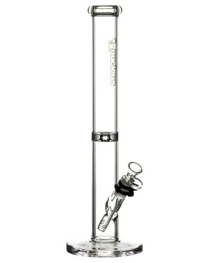 Nucleus - Straight Tube Bong with Donut Ice Catcher 15''