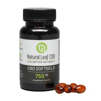 Natural Leaf CBD - CBD Soft Gels - 750mg