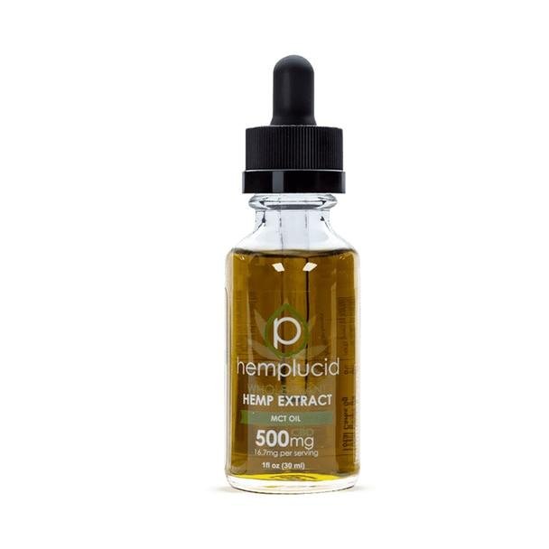 New-Hemplucid-Tinctures-Clean-Bottles-v2MCT-500__81501__89050.1562259041.jpg Hemplucid - CBD Tincture Oil - MCT - 250mg-2000mg - Image 1