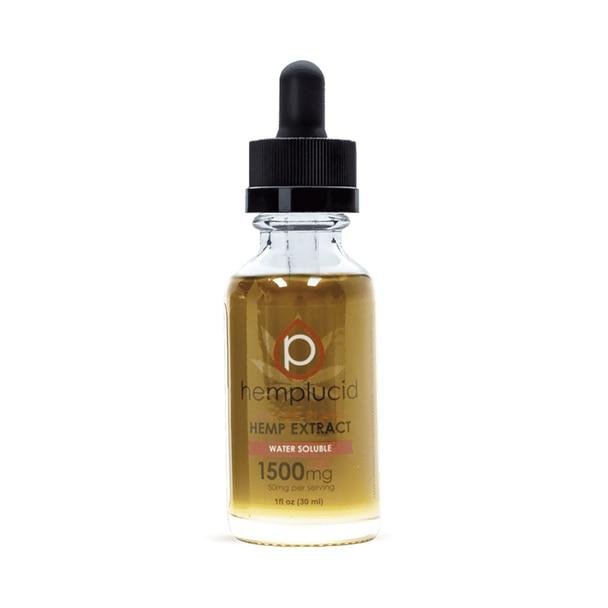 New-Hemplucid-Tinctures-Clean-Bottles-v2WS-1500__04979__83691.1562259104.jpg Hemplucid - CBD Tincture - Whole Plant Water Soluble - 150mg-1500mg - Image 1