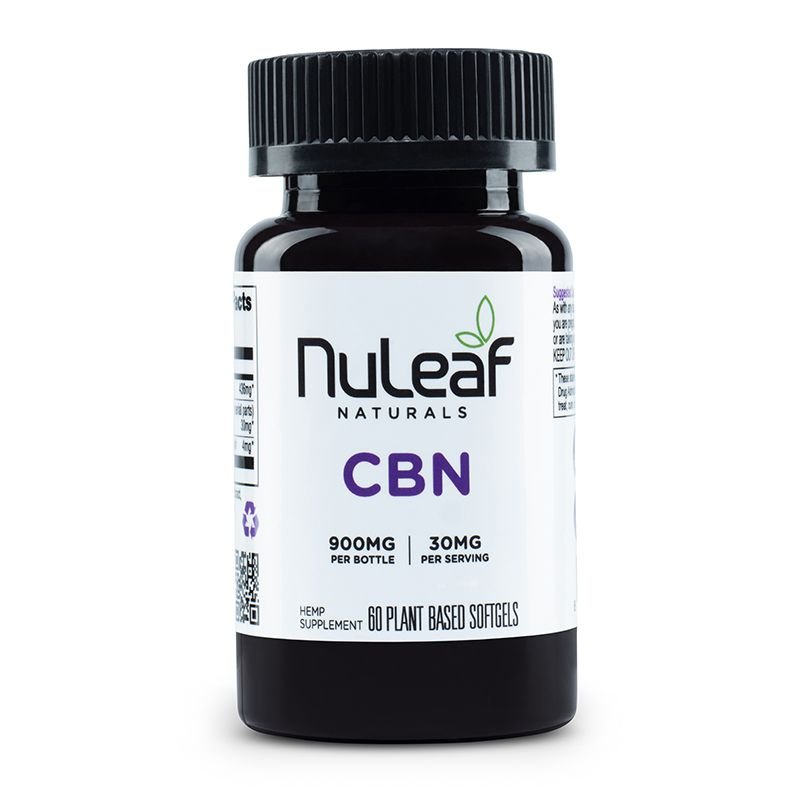 NuLeaf_CBN_900_softgel.jpg.optimal.jpg Full Spectrum CBN Capsules (15mg/softgel) - Image 1