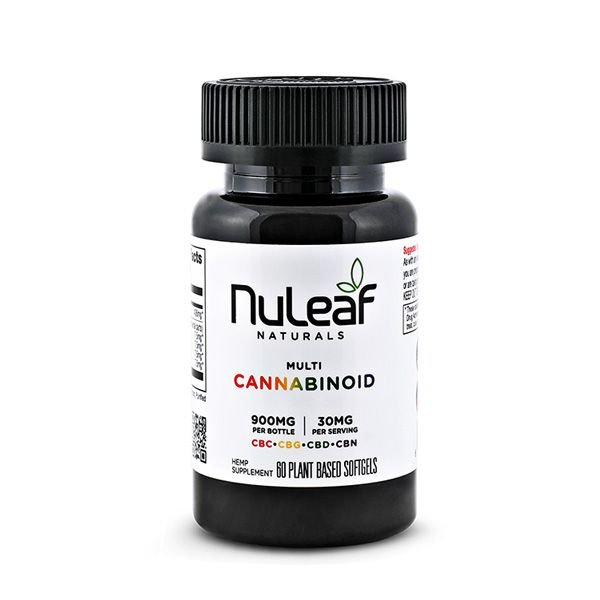 NuLeaf_Multi_4_900_v2_softgel.jpg.optimal.jpg Full Spectrum Multicannabinoid Capsules (15mg/softgel) - Image 1