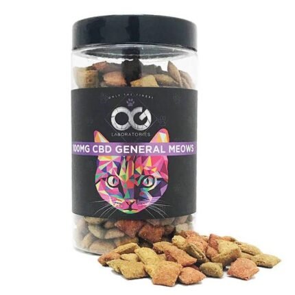 OG Labs - CBD Pet Treat - General Meows Mix Cat Treats - 100mg