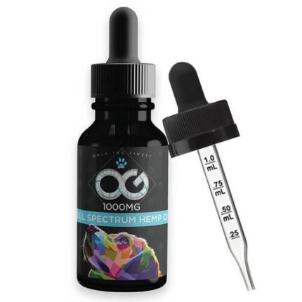 OG Labs - CBD Pet Tincture - Dog Pet Oil - 1000mg