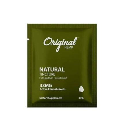 Original Hemp - CBD Tincture - Natural - 33mg
