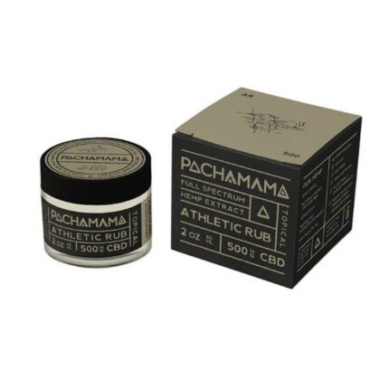 Pachamama - CBD Topical - Athletic Rub - 500mg