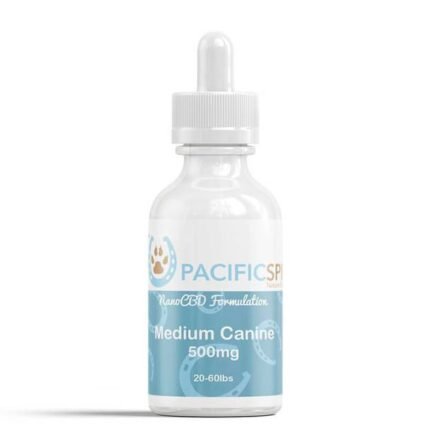 Pacific Spirit - CBD Pet Tincture - Full Spectrum Medium Canine CBD Drops - 500mg