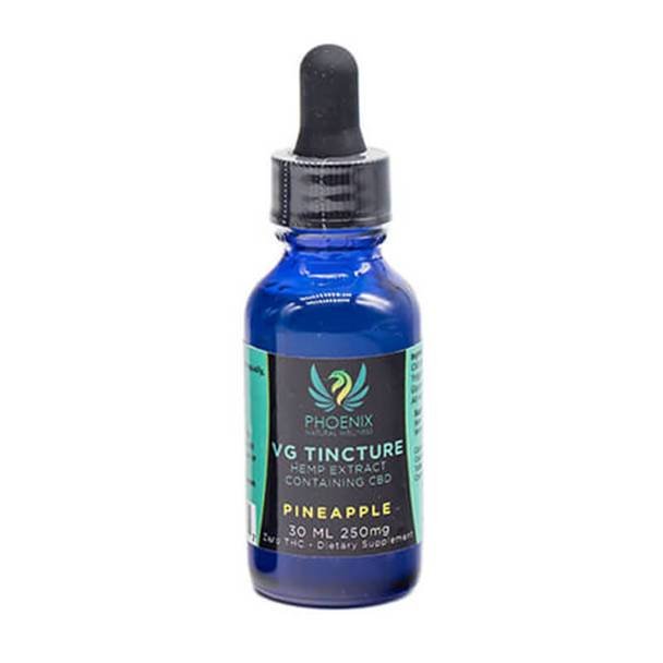 Phoenix_Natural_Wellness_-_30_Tincture_-_Pineapple_250mg__65190.1564182692.jpg Phoenix Natural Wellness - CBD Tincture - Pineapple - 250mg-1000mg - Image 1