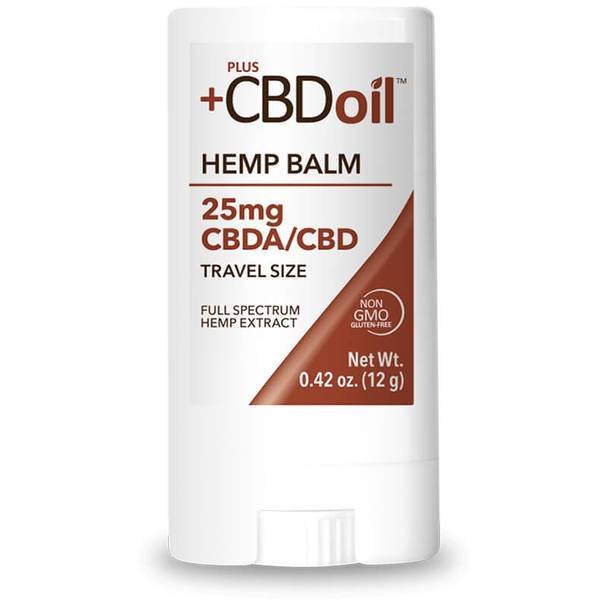 PlusCBD_Oil_-_Topcial_Hemp_Balm_Travel_Size_25mg__53534.1575930079.jpg PlusCBD Oil - CBD Topical - Raw Travel Sized Balm Stick - 25mg - Image 1