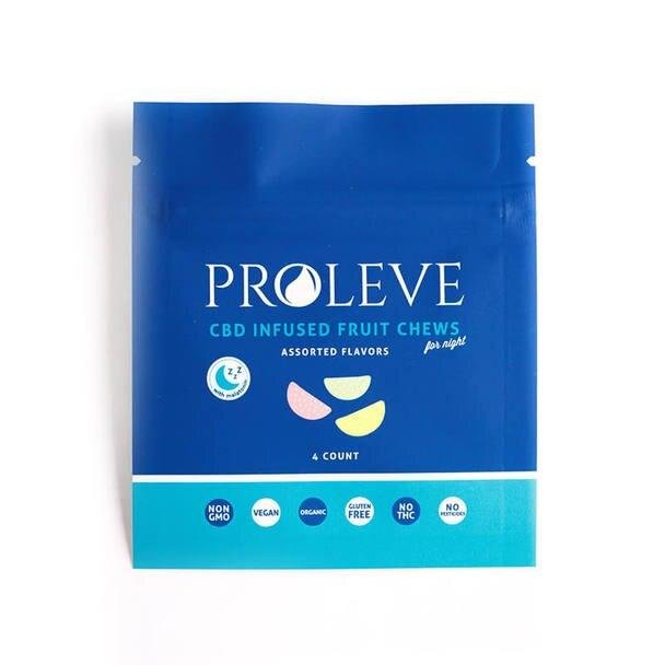 Proleve_CBD_-_Night_Time_Gummies_4_Pack__12184.1565124438.jpg Proleve - CBD Edible - Gummy Slices PM 4 Count - 25mg-50mg - Image 1