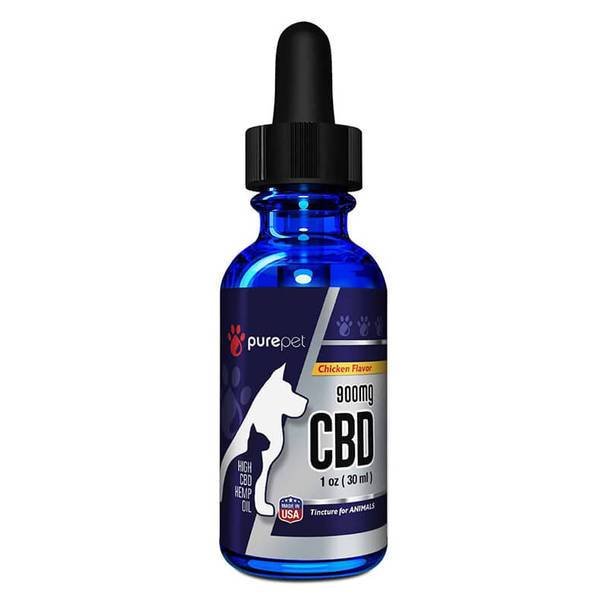 Pure_Pet_CBD_-_Tinc_900mg__07143.1573589248.jpg Pure Pet - CBD Pet Tincture - Medium Pets - 900mg - Image 1