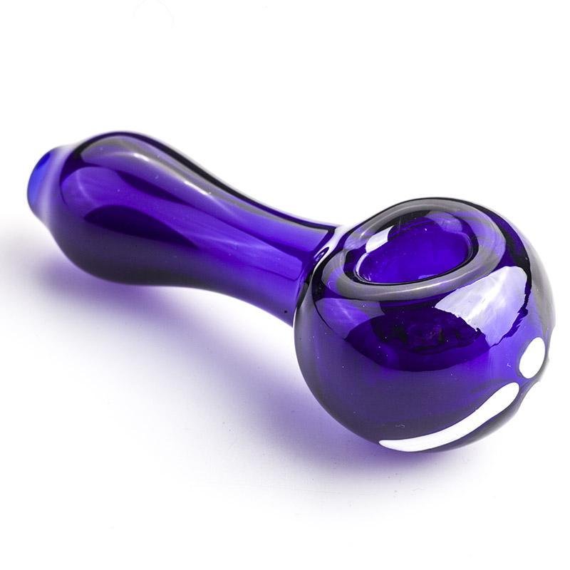 PurpleGlassSpoonPipePipesWeedBowlsForSaleFreeShipping_1_1024x1024_20541f01-ed19-419e-9e2e-85cabf9c919b.jpg Purple Glass Spoon Pipe - Image 1
