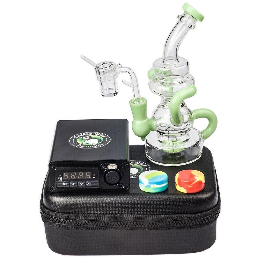 Quartz_Enail_W_Recycler_Showerhead_Perc_Dab_Rig_for_sale_1024x1024_2x_1024x1024_4f4e0637-8daa-4777-abf6-fda2e008435f.jpg Quartz Enail W/ Recycler Showerhead Perc Dab Rig Bundle - Image 1