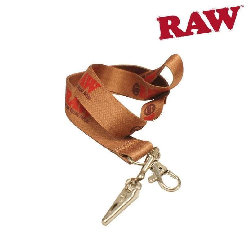 RAW-LANYARD-V2-1_800x_d955c868-562d-43b6-bd99-761df181c1be.jpg RAW Smokers Lanyard V.2 With Roach Clip - Image 1