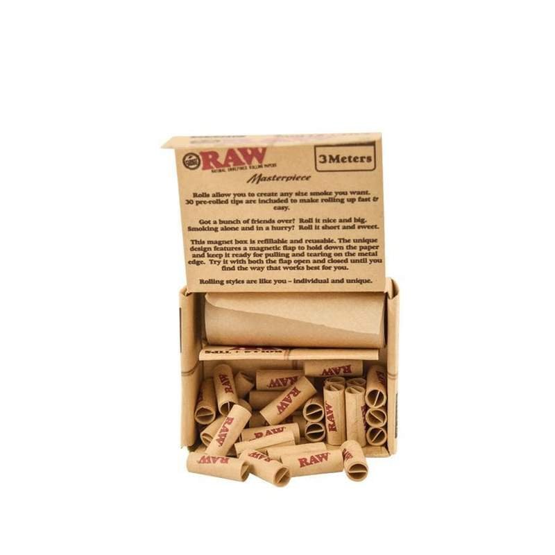 RAW-MASTERPIECE-3_1200x_800x_a5945f46-2042-46ff-847c-f3905d9eb686.jpg RAW Classic Masterpiece Rolling Papers and Pre-Rolled Tips - Image 1
