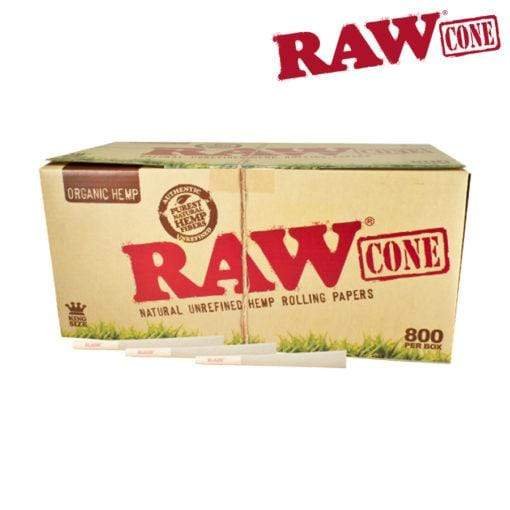 RAW-ORG-800-CONE-510x510_800x_d2d9c42d-0c1a-4cbf-98d6-3d0ce2d4fc36.jpg RAW Organic Pre-Rolled Cones King size, Bulk, 800 per Pack - Image 1