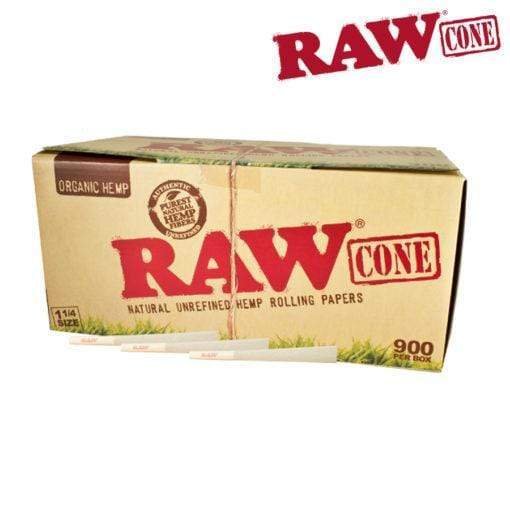 RAW-ORG-900-CONE-125-510x510_800x_a25807f1-0176-4011-bdb4-1f7a251e2694.jpg RAW Organic Pre-rolled Cone 1 1/4, Bulk, 900 per Box - Image 1