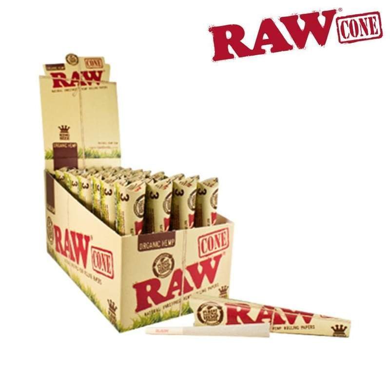 RAW-ORG-CONE-3PK_800x_d8a2c99a-96a0-4aaa-a8b7-706f54152193.jpg RAW Organic Pre-rolled Cone King Size - Image 1