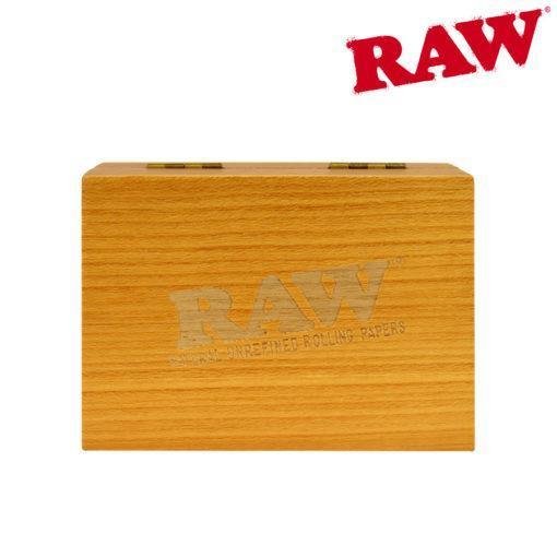 RAW-SB-V3-Web1-510x510_800x_979ffe80-191e-4737-b1b3-5eaaf510b731.jpg RAW Naturawl Teakwood Smokers Box - Image 1