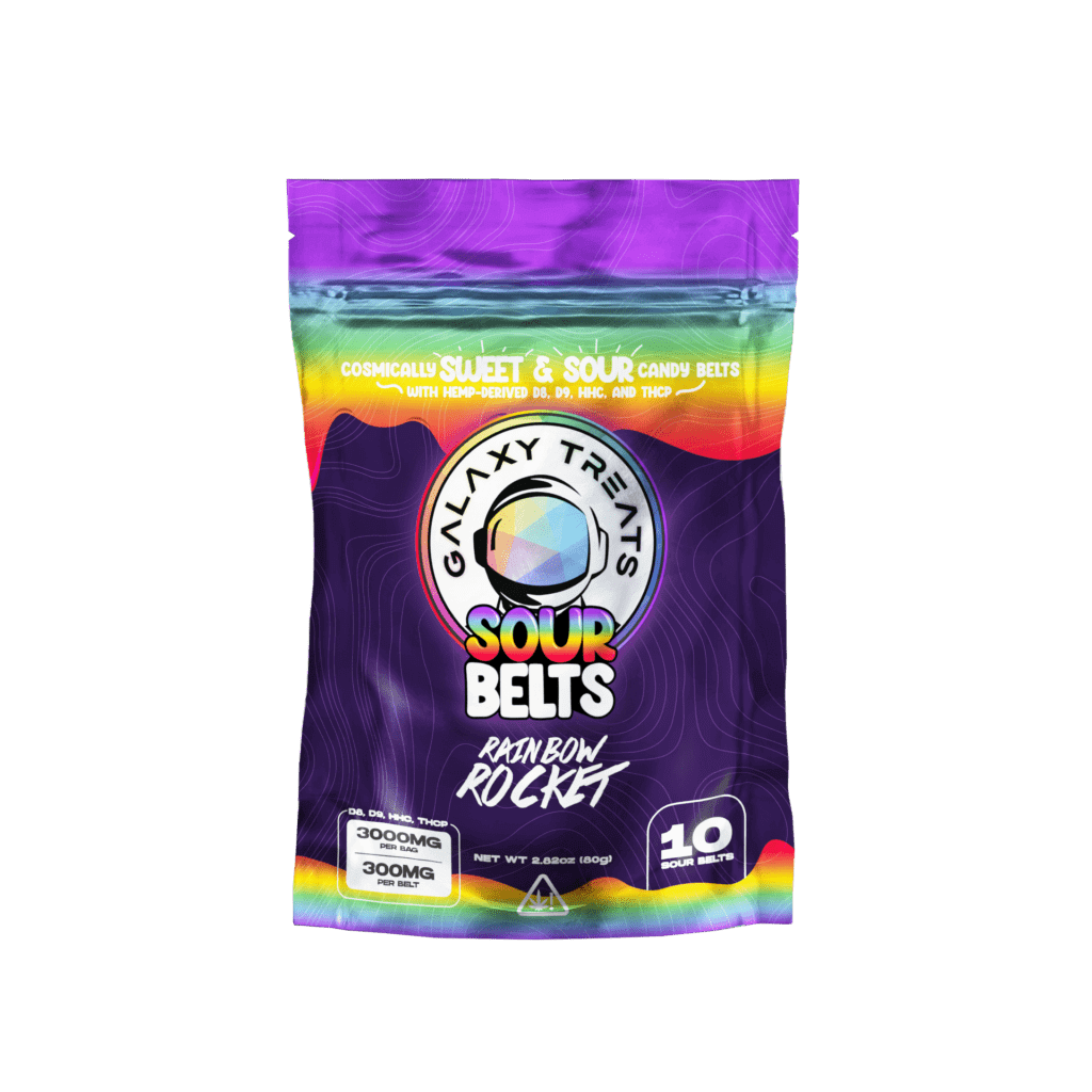 Rainbow-Rocket-1024x1024-1.png RAINBOW ROCKET 3000MG D8 D9 HHC THCP SOUR BELTS (10-CT)| Galaxy Treats - Image 1