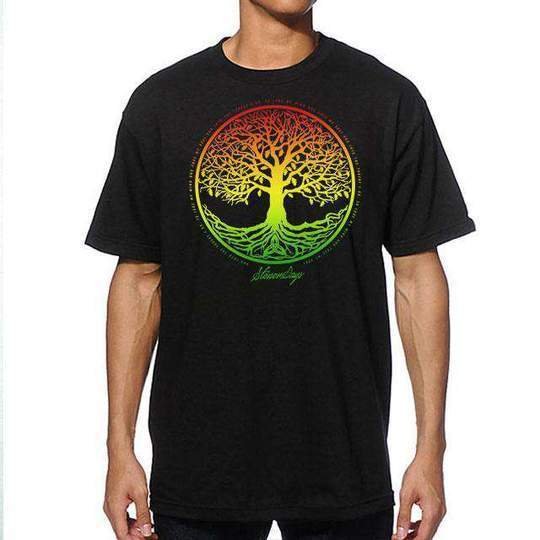 Rasta-Tree-Of-Life-mens_540x_1024x_8dd063d1-8ce6-4e3e-8b08-6c5677962713.jpg MEN'S RASTA TREE OF LIFE TEE - Image 1
