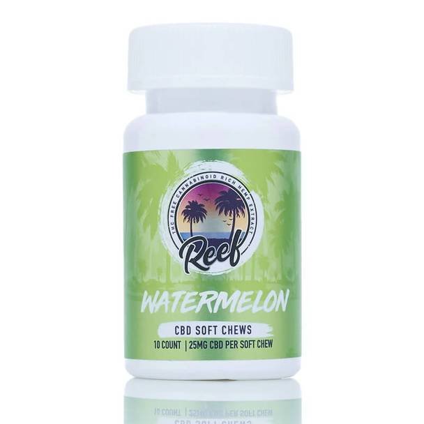 Reef_CBD_Gummies_-_Watermelon_250mg__34236.1563564941.jpg Reef - CBD Edible - Watermelon Gummies - 25mg - Image 1