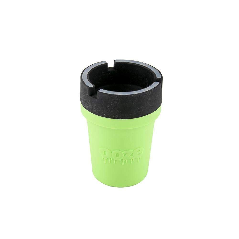 Roadie_Green_sm_1000x_9d598b61-09ac-4090-b18c-ff89768b6731.jpg Ooze ROADIE Silicone Car Ashtray - Green - Image 1