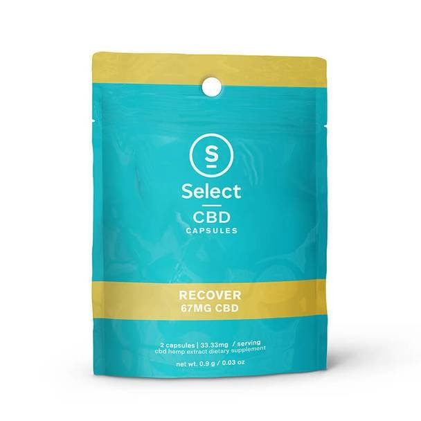 Select_CBD_-_Capsules_-_Recover_2_Pack__20130.1563834726.jpg Select CBD - CBD Capsule - Recover Soft Gel 2 Pack - 33.3mg - Image 1