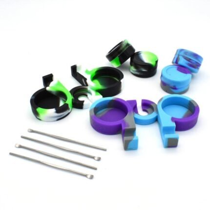 Silicone Dab Tool Tray 3-in-1 with 5 Tools Included