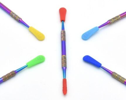 Silicone Tipped Stainless Steel Dab Tool