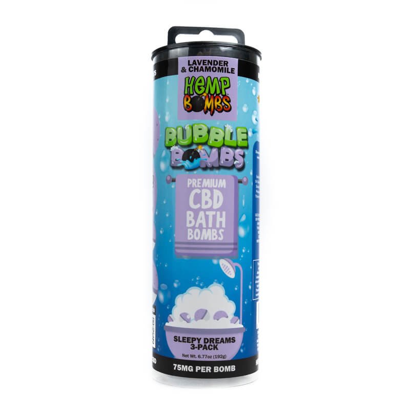 SleepyDreamsCBDBathBombs.jpg Sleepy Dreams CBD Bath Bombs - Image 1