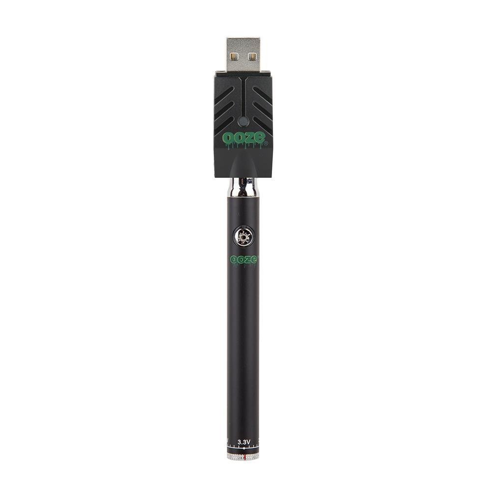 Slim_Pen_Twist_Black_Pen_sm_1000x_cec35148-4035-4e38-b2eb-d55e15ab989b.jpg Ooze Slim Pen TWIST Battery w/ USB Smart Charger - Black - Image 1