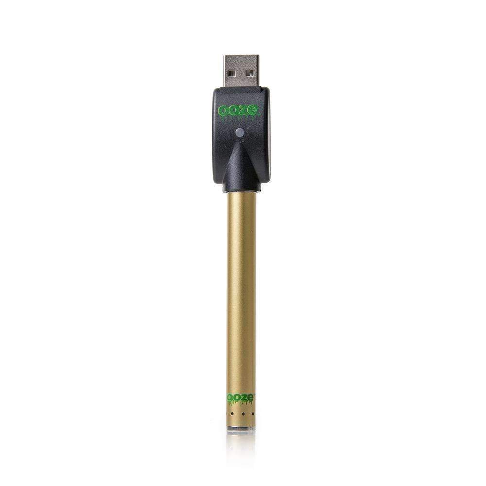 Slim_Pen_g_sm_1000x_4e8a721d-2277-4669-85ad-5c3aaf8fc566.jpg Ooze Slim Pen Touchless Battery w/ USB Charger - Gold - Image 1