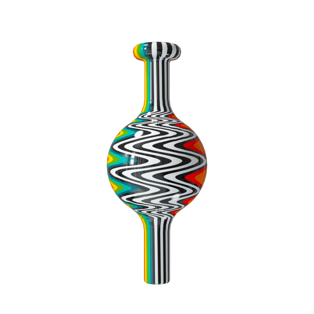 Swirl1_Main_0000_1024x1024_2a1f8c1a-3110-4389-a53e-6d1e2c308093.png SWITCH: Multicolor Wig Wag Bubble Carb Cap - Image 1