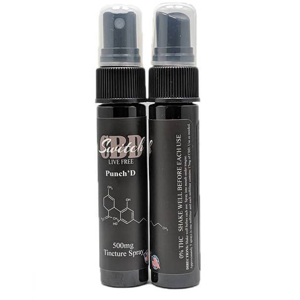 Switch_CBD_-_Tincture_Spray_Punchd_500mg__15159.1568933005.jpg Switch CBD - CBD Tincture - Punch'd Spray - 500mg-1500mg - Image 1
