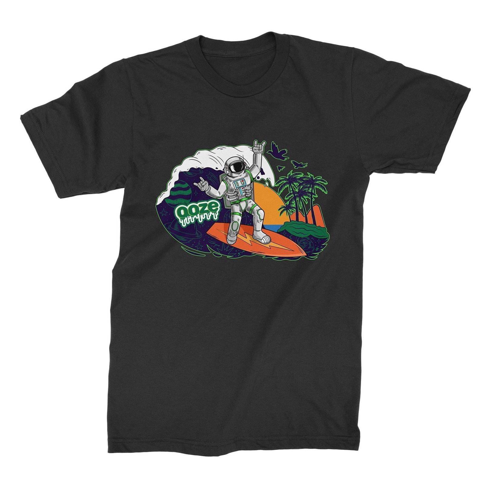 T-Shirt_Men_Black_Mockup_Tsunami_2k_2000x_9a5fff41-ce99-4206-b794-0b583526c2b2.jpg Ooze Tsunami T-shirt - Image 1