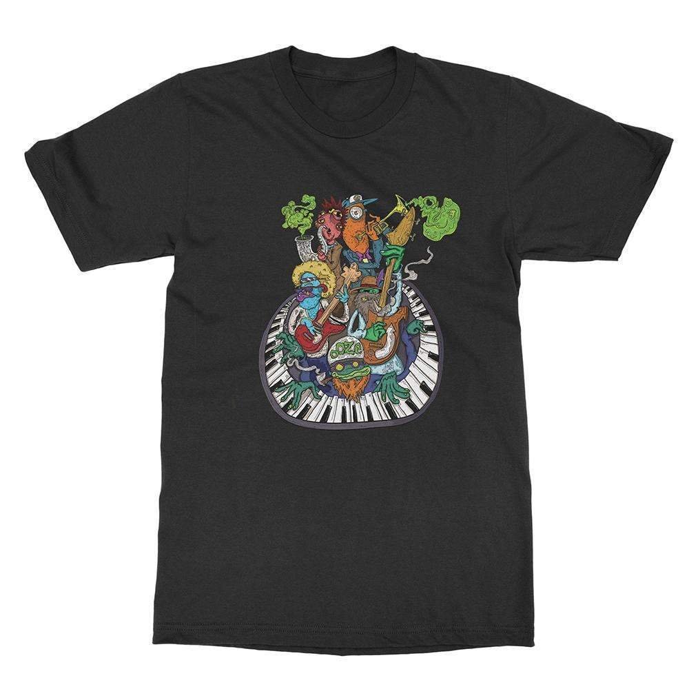 T-shirt_Men_Black_Bandjam_sm_1000x_f9182fb4-e8c2-480b-be79-e7d7d9dccb56.jpg Ooze Bandjam Men's T-Shirt - Image 1