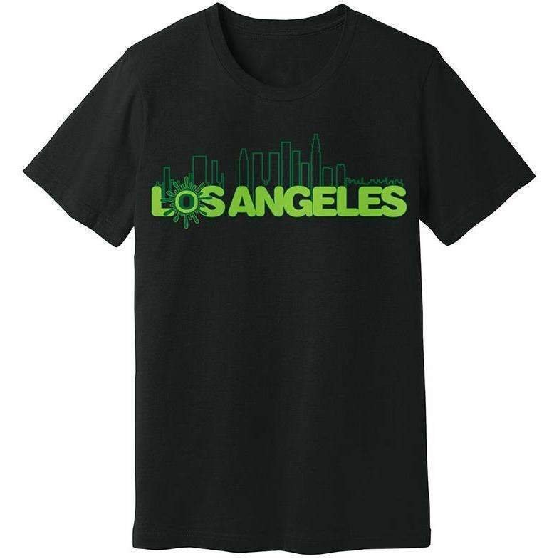 T-shirt_Men_Black_LA_sm_785x_1b4abfe7-7651-4972-a78a-21933e3fe3a6.jpg Ooze Los Angeles Skyline Men's T- Shirt - Image 1