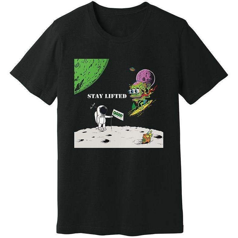 T-shirt_Men_Black_Stay_Lifted_sm_785x_d12873cf-4aa5-45d0-b7af-fdef278f86d3.jpg Ooze Stay Lifted Men's T- Shirt - Image 1