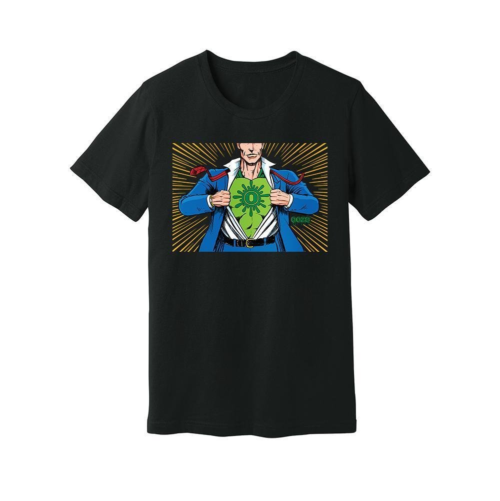 T-shirt_Unisex_Black_Captain_O_1000x_601cef56-b687-4cce-a63c-7ffc4d4e8d66.jpg Ooze Captain O T-shirt - Image 1
