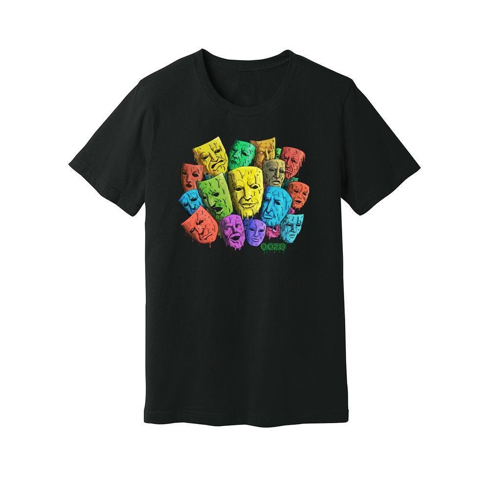 T-shirt_Unisex_Black_Mood_Swings_1000x_9c09b0c9-2584-4c35-b0c3-d6f41c99462d.jpg Ooze Mood Swings T-shirt - Image 1
