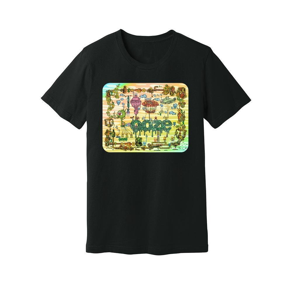 T-shirt_Unisex_Black_The_Works_1000x_263efddd-b3d2-453a-8977-c516c61ef5ce.jpg Ooze The Works T-shirt - Image 1