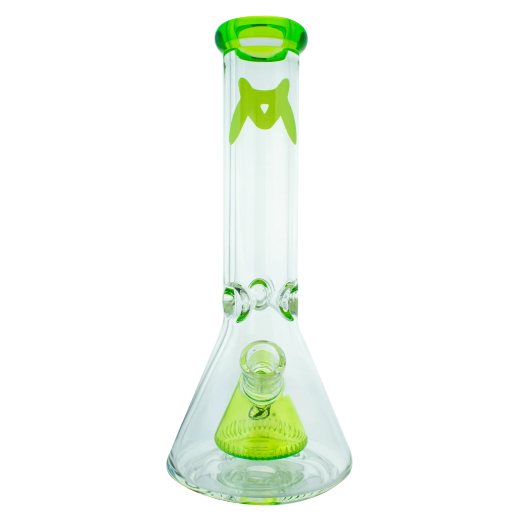 TX357_Ooze_2000x_1024x_4b630594-df58-43d9-abfa-de3e9f247844.png Maverick Glass - 7mm Thick Pyramid Beaker Bong 12'' - Image 1
