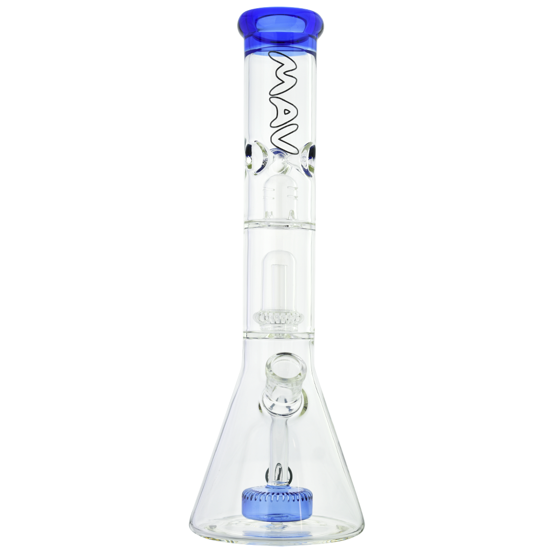 TX601-single-blue_2000x_895ce569-dc69-4b26-9729-596646381285.png Slitted Puck to UFO Beaker - MAV Glass - Image 1