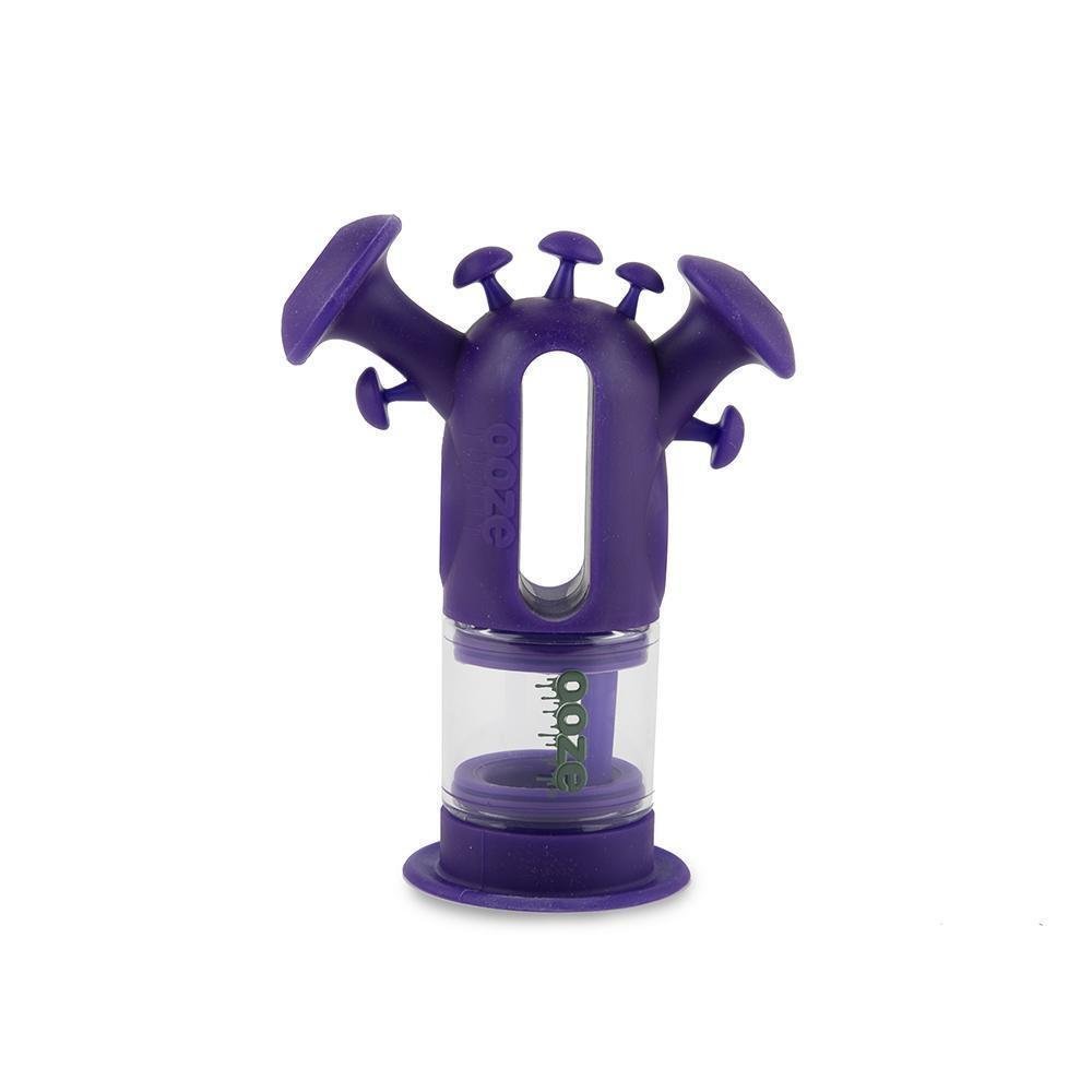 Trip-purple_front_sm_1000x_1bbf0ba0-dc62-44a1-9a5a-a14786f3bf28-1.jpg Ooze Trip Pipe Silicone Bubbler - Image 1
