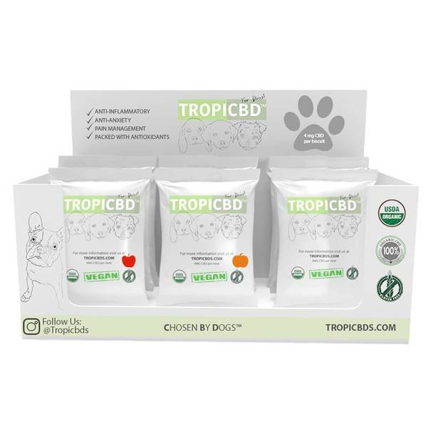 TropiCBD_-_Pet_Treat_Sample_9_Pack__00258.1566409392.jpg TropiCBD - CBD Pet Edible - Sample Box Dog Treats - CBD Pet Product - 4mg - Image 1