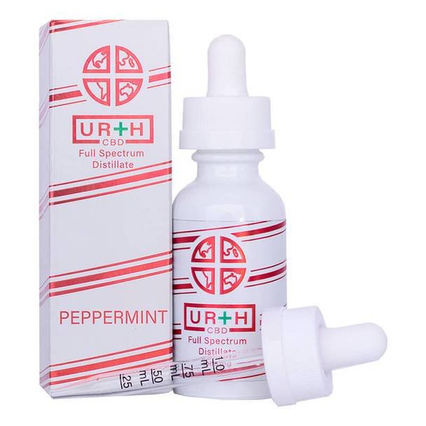 Urth_CBD_-_Tincture_Full_Spectrum_Distillate_Peppermint__35243.1583281152.jpg Urth CBD - CBD Tincture - Peppermint - 300mg-1000mg - Image 1