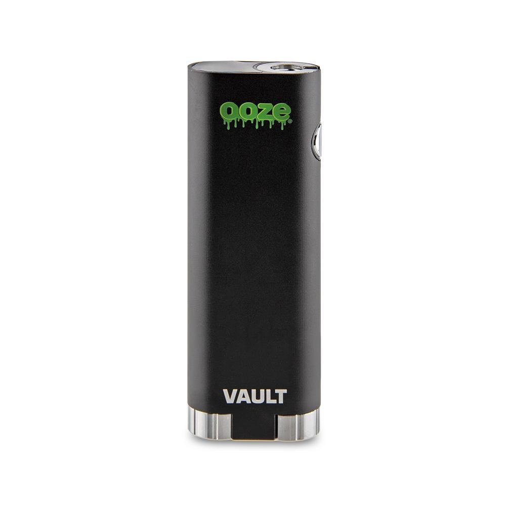 Vault-ExtractBattery-Kit-Black-buttontotheright_1k_1000x_624d4e22-072e-4710-b726-e244389d774f.jpg Ooze Vault Extract Battery with Storage Chamber - Panther Black - Image 1