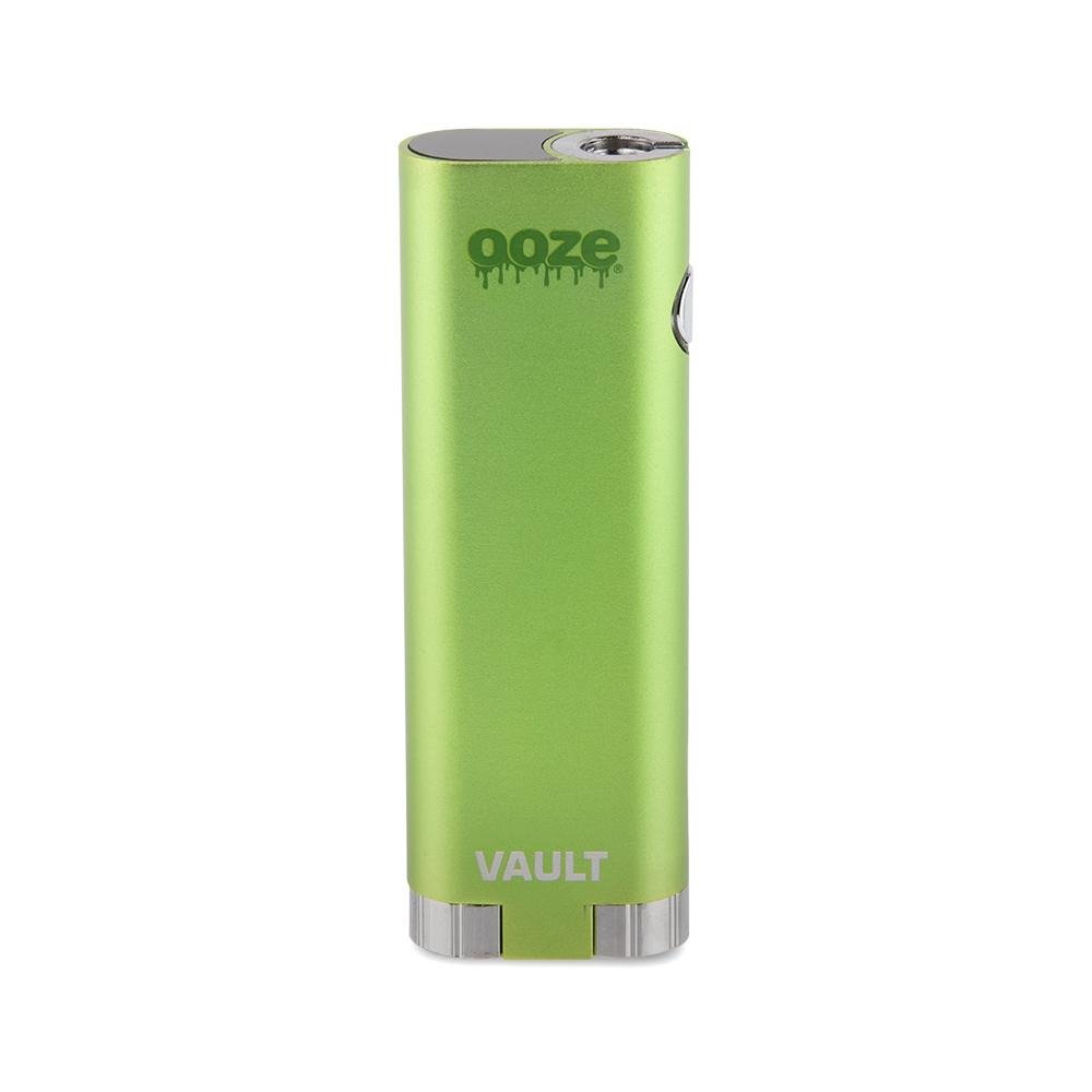 Vault-ExtractBattery-Kit-Green-buttononright_1k_1000x_ddd440ad-1a93-4e26-8caa-c959a0d1781b.jpg Ooze Vault Extract Battery with Storage Chamber - Slime Green - Image 1